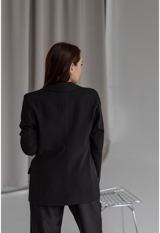 Черный классический пиджак —  501037. Maritel. Изображенние 2 Черный классический пиджак —  501037. Maritel. Изображенние 2