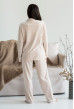 Бежевый костюм кант на пуговицах — 190019. Maritel. Изображенние 2 Бежевый костюм кант на пуговицах — 190019. Maritel. Изображенние 2