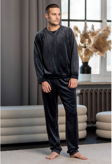 Серая мужская пижама. Maritel. Изображенние 6