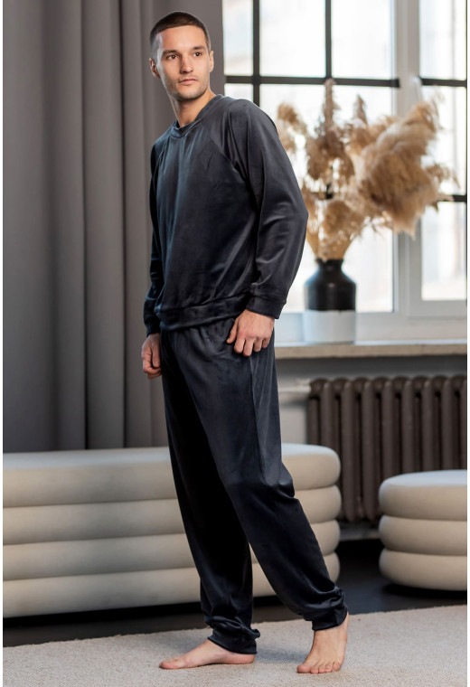 Сіра чоловіча піжама — 775779. Maritel. Зображення 1 Сіра чоловіча піжама — 775779. Maritel. Зображення 1