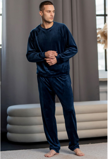 Синяя мужская пижама. Maritel. Изображенние 5