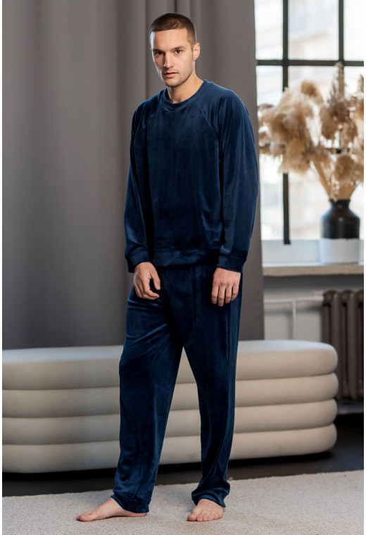 Синя чоловіча піжама —  724944. Maritel. Зображення 1 Синя чоловіча піжама —  724944. Maritel. Зображення 1