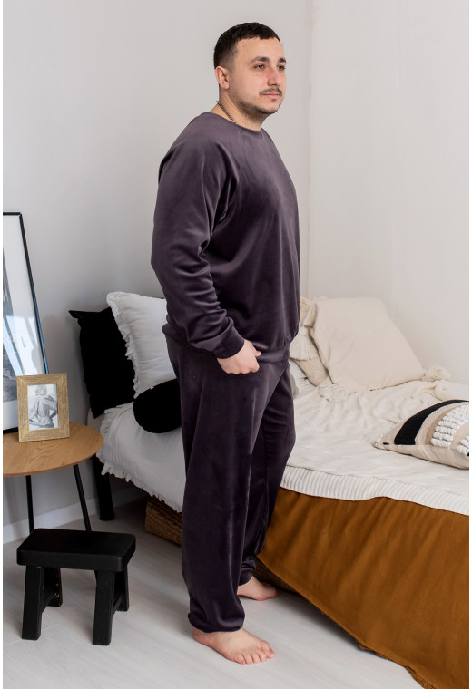 Сливова чоловіча піжама —  509718. Maritel. Зображення 1 Сливова чоловіча піжама —  509718. Maritel. Зображення 1