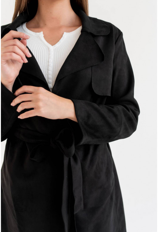 Черный плащ коломбо — 855819. Maritel. Изображенние 1 Черный плащ коломбо — 855819. Maritel. Изображенние 1