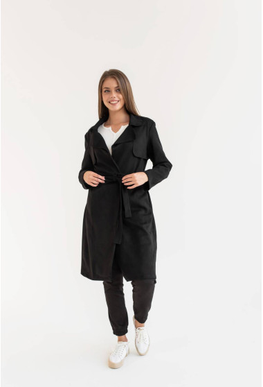 Чорний плащ коломбо . Maritel. Зображення 10