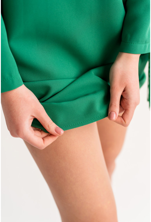 Зелена сукня з бахромою — 142491. Maritel. Зображення 2 Зелена сукня з бахромою — 142491. Maritel. Зображення 2