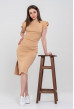Сукня чулок волан пісочна — 623037. Maritel Сукня чулок волан пісочна — 623037. Maritel