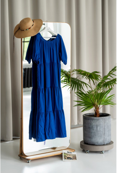 Довга котонова сукня електрик. Maritel. Зображення 10