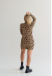 Коричневое платье леопард — 742097. Maritel. Изображенние 1 Коричневое платье леопард — 742097. Maritel. Изображенние 1
