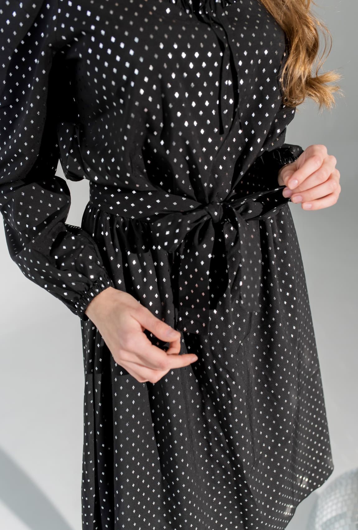 Чорна сукня кохання у білу піку —  378966. Maritel. Зображення 1