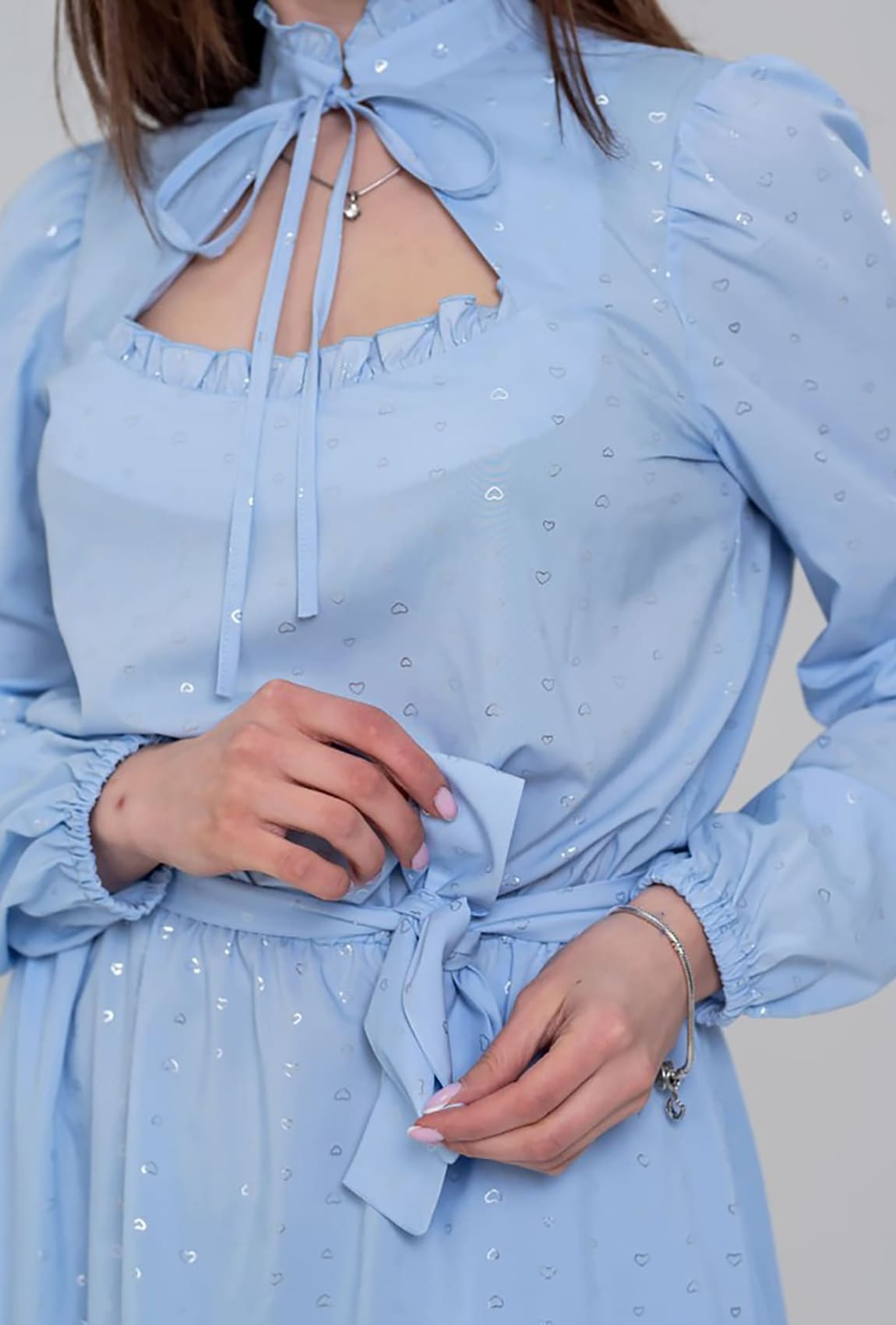 Блакитна сукня кохання в піку —  245252. Maritel. Зображення 2