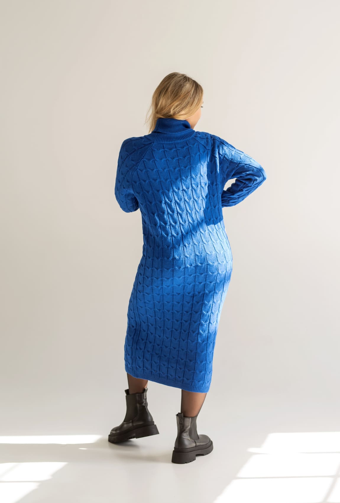 Сукня міді косичка Електрик — 463170. Maritel. Зображення 2 Сукня міді косичка Електрик — 463170. Maritel. Зображення 2