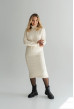Сукня міді косичка молоко — 171016. Maritel Сукня міді косичка молоко — 171016. Maritel