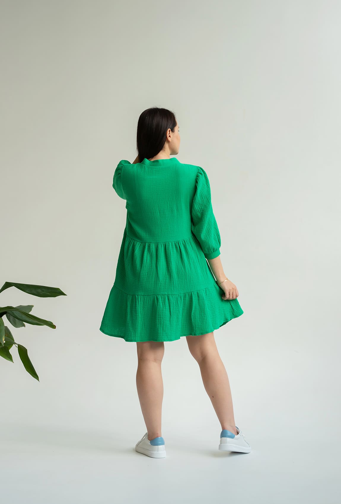 Літня зелена сукня муслін літня —  230956. Maritel. Зображення 2