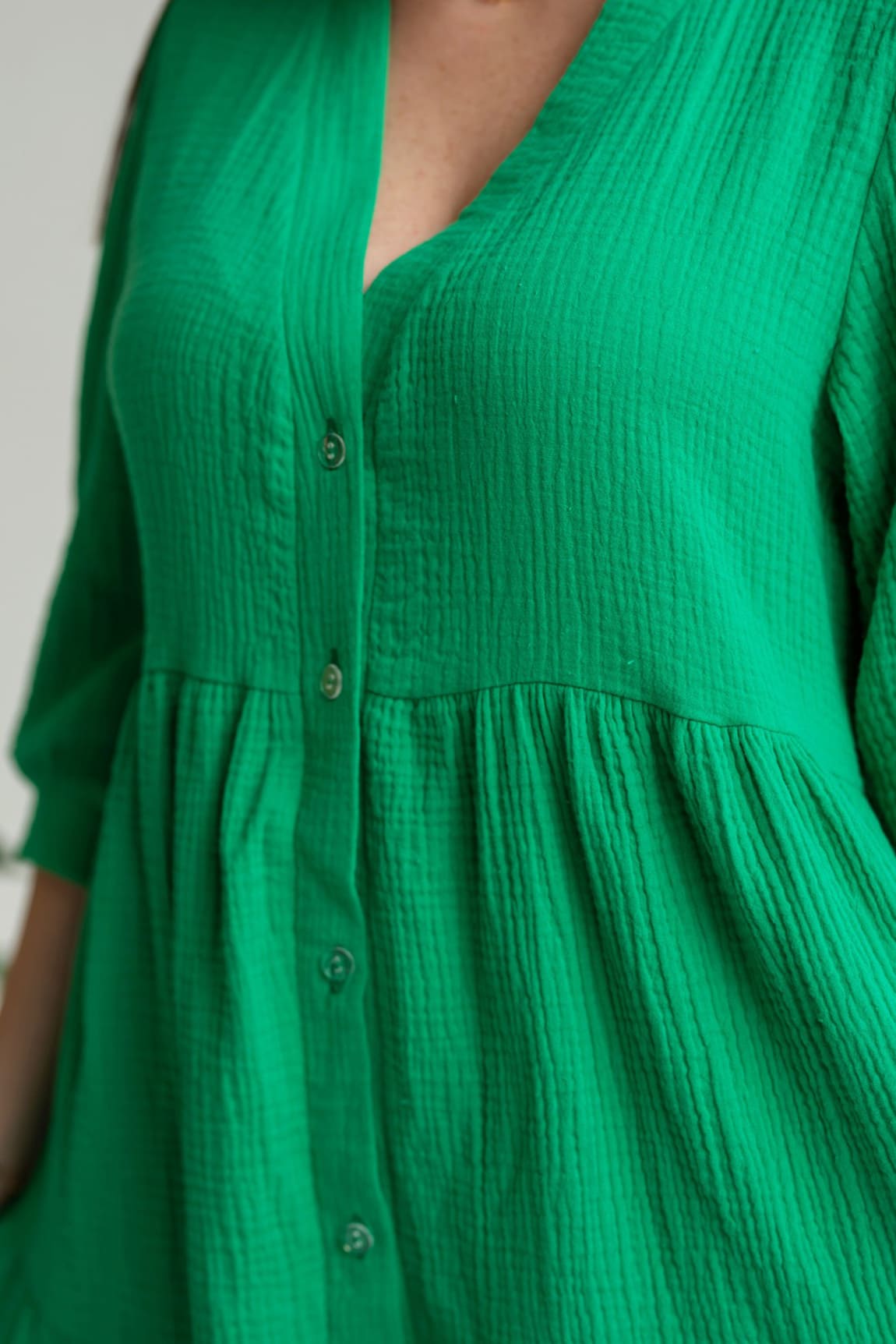 Літня зелена сукня муслін літня —  230956. Maritel. Зображення 1