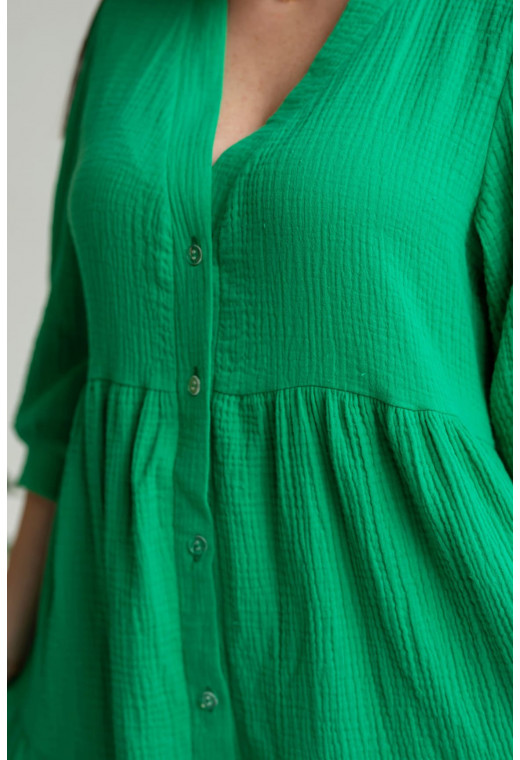Літня зелена сукня муслін літня — 230956. Maritel. Зображення 1 Літня зелена сукня муслін літня — 230956. Maritel. Зображення 1