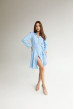 Голубое платье-рубашка — 645895. Maritel Голубое платье-рубашка — 645895. Maritel