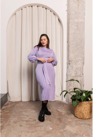 Лавандова сукня плісе . Maritel. Зображення 8