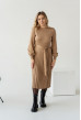 Темно бежева сукня плісе — 122390. Maritel Темно бежева сукня плісе — 122390. Maritel