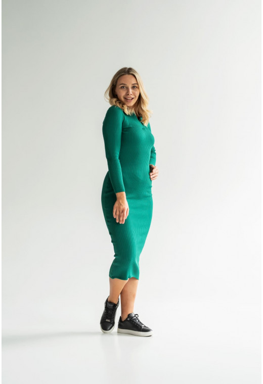 Зеленое платье поло — 835283. Maritel. Изображенние 2 Зеленое платье поло — 835283. Maritel. Изображенние 2