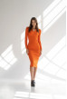 Оранжевое платье поло — 422506. Maritel Оранжевое платье поло — 422506. Maritel