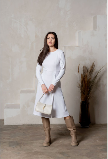 Біла сукня на ґудзиках . Maritel. Зображення 5