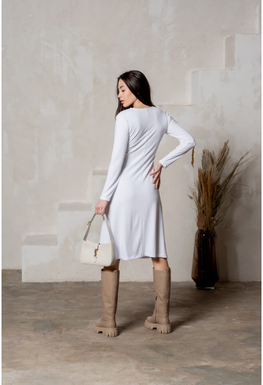 Белое платье на пуговицах — 939528. Maritel. Изображенние 2 Белое платье на пуговицах — 939528. Maritel. Изображенние 2