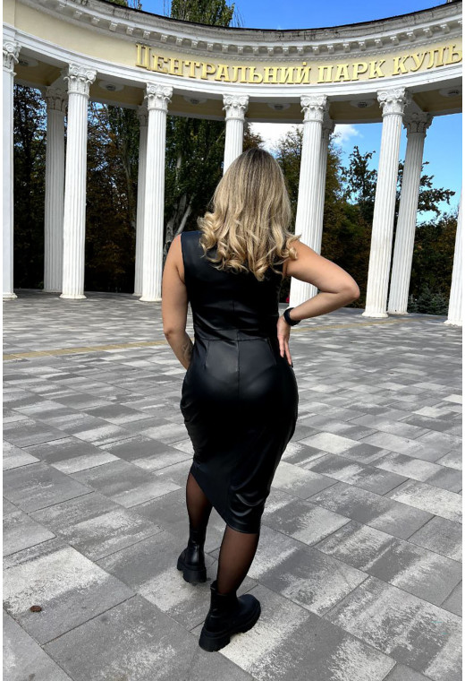 Чорна сукня з ланцюжком — 918560. Maritel. Зображення 2 Чорна сукня з ланцюжком — 918560. Maritel. Зображення 2