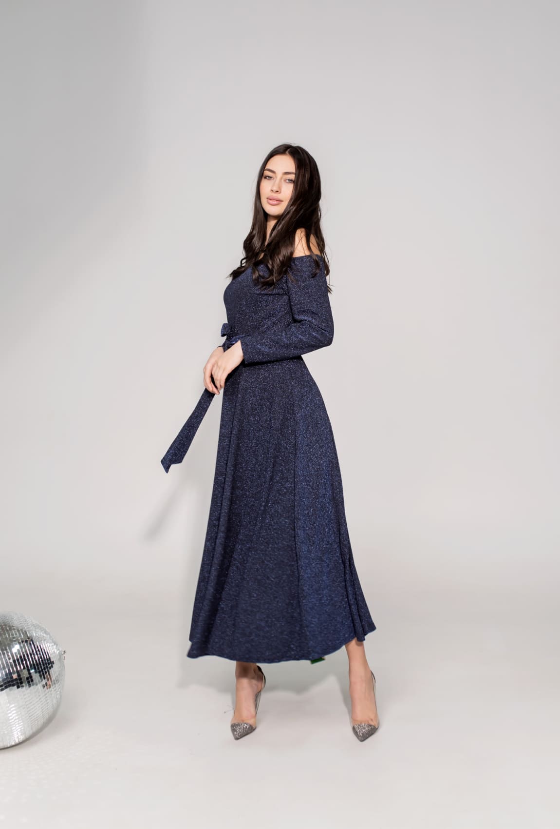 Вечернее синее платье —  477672. Maritel. Изображенние 1