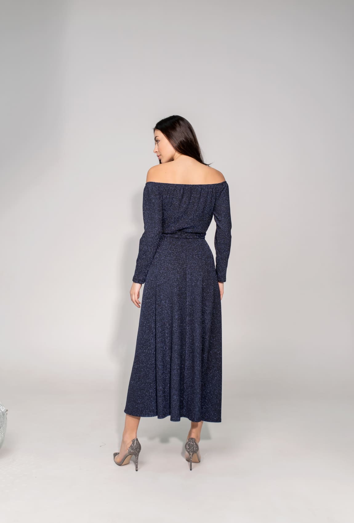 Вечернее синее платье —  477672. Maritel. Изображенние 2