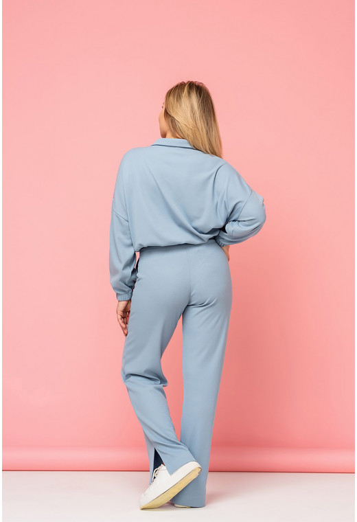 Блакитний прогулянковий костюм — 548603. Maritel. Зображення 2 Блакитний прогулянковий костюм — 548603. Maritel. Зображення 2