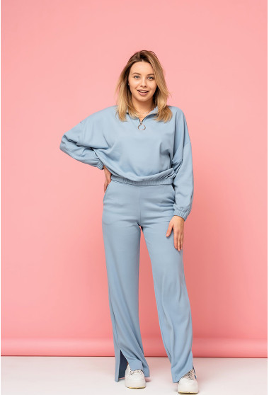 Блакитний прогулянковий костюм. Maritel. Зображення 5