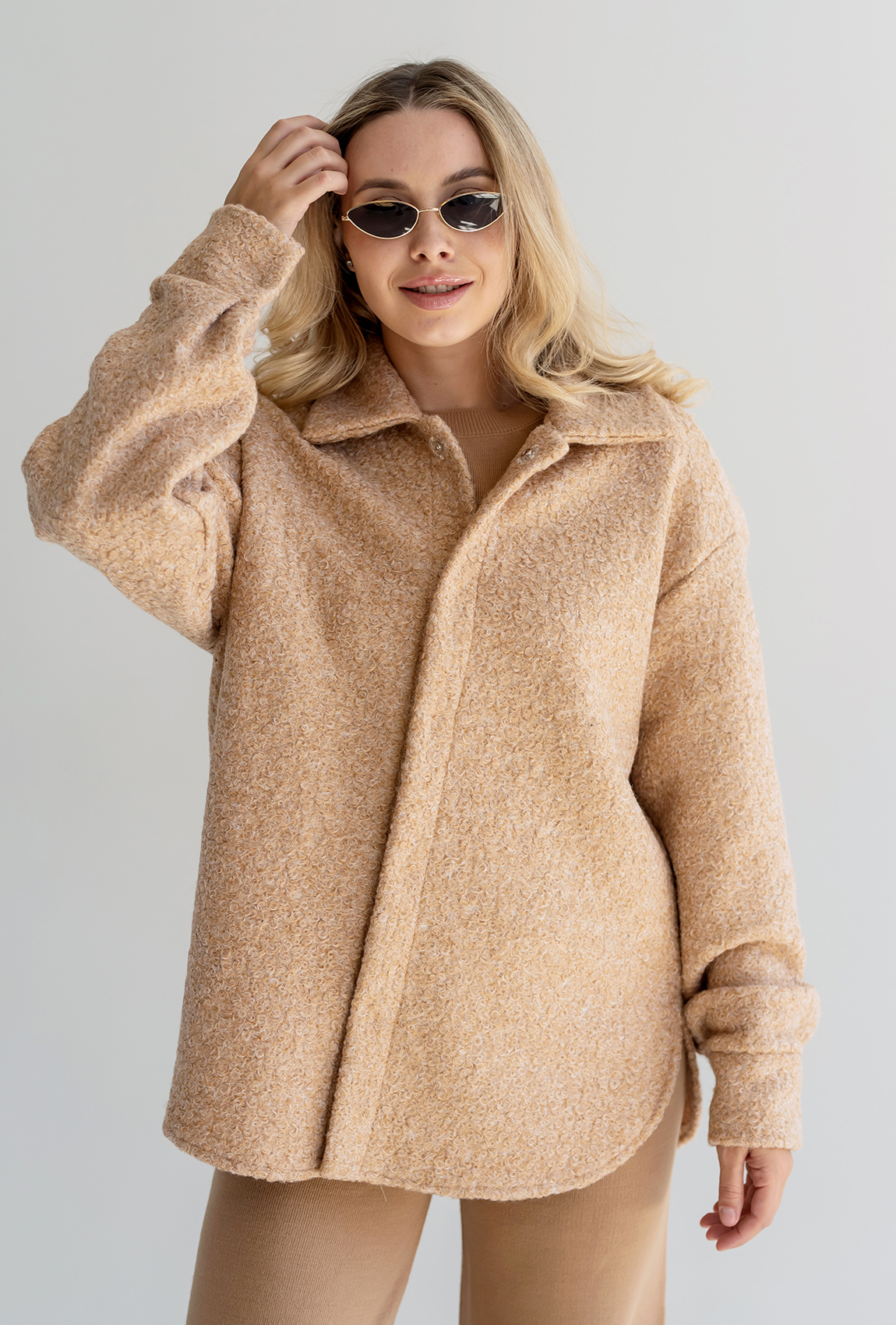 Бежева сорочка тедді  —  209066. Maritel