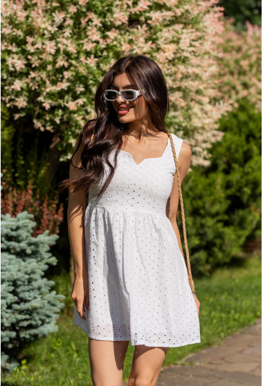 Белый сарафан прошва короткий . Maritel. Изображенние 6