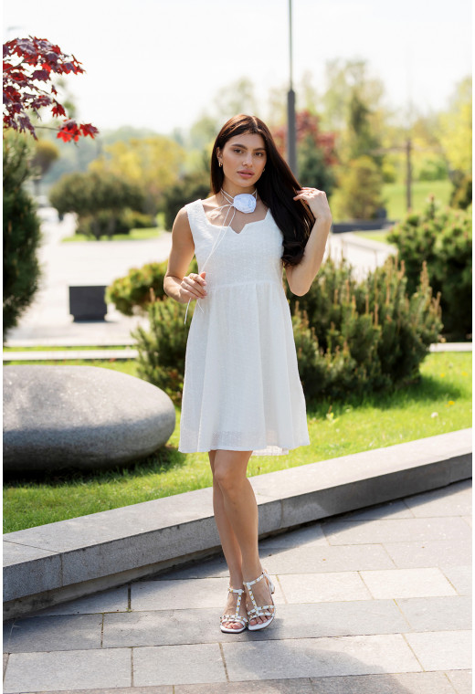 Білий сарафан прошва короткий — 994260. Maritel. Зображення 5 Білий сарафан прошва короткий — 994260. Maritel. Зображення 5