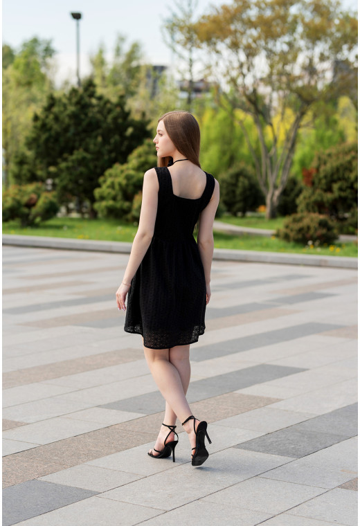 Чорний сарафан прошва короткий. Maritel. Зображення 3 Чорний сарафан прошва короткий. Maritel. Зображення 3