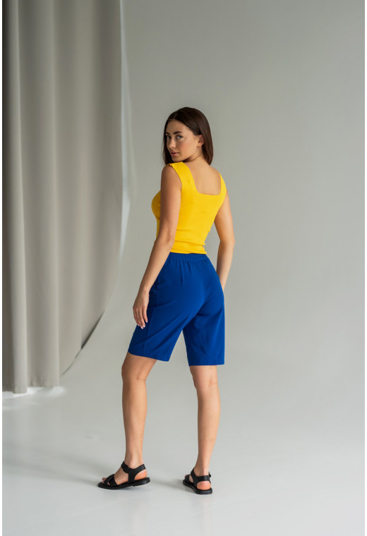 Шорты городские электрик — 244543. Maritel. Изображенние 1 Шорты городские электрик — 244543. Maritel. Изображенние 1