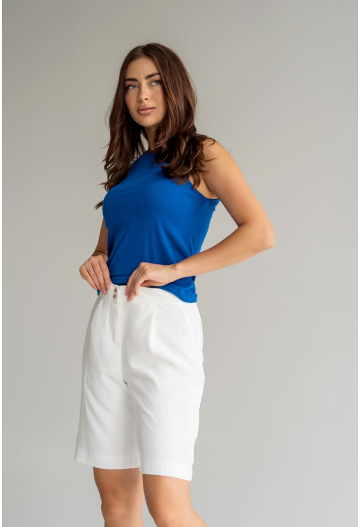 Шорты городские молоко — 208631. Maritel. Изображенние 1 Шорты городские молоко — 208631. Maritel. Изображенние 1