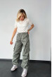 Штани карго парашут хакі — 510739. Maritel. Зображення 2 Штани карго парашут хакі — 510739. Maritel. Зображення 2
