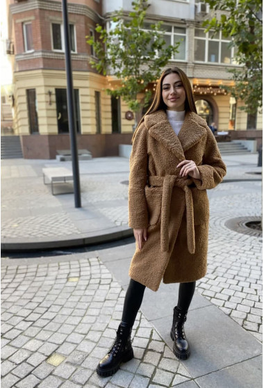 Коричнева шуба баран . Maritel. Зображення 11