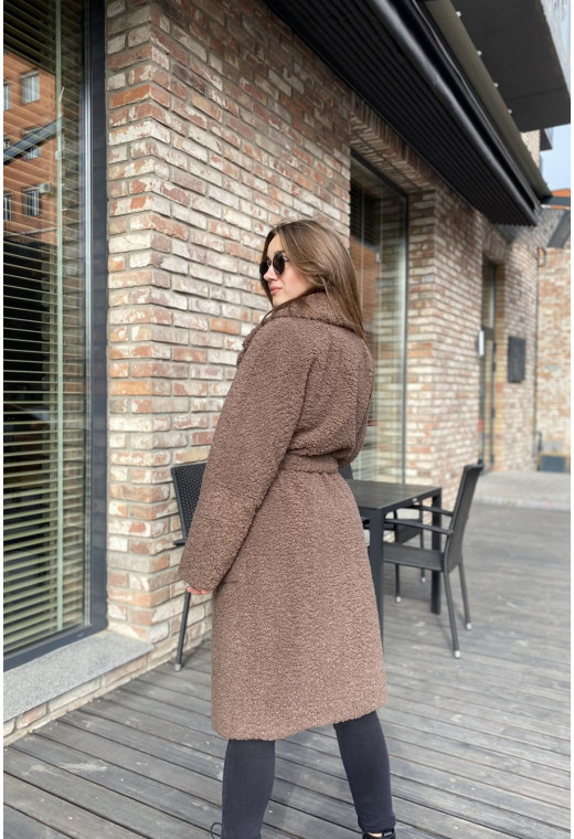 Шуба баран мокко — 230660. Maritel. Зображення 1 Шуба баран мокко — 230660. Maritel. Зображення 1