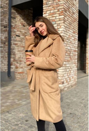 Коричнева норкова шуба. Maritel. Зображення 3