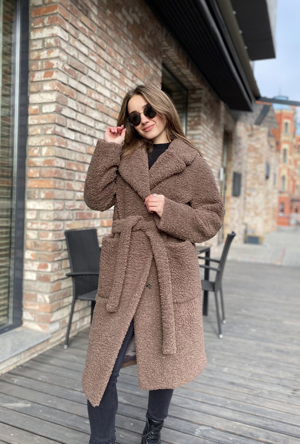 Шуба баран мокко — 230660. Maritel Шуба баран мокко — 230660. Maritel