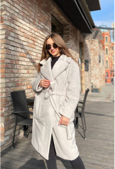 Сіра норкова шуба. Maritel. Зображення 10 Сіра норкова шуба. Maritel. Зображення 10