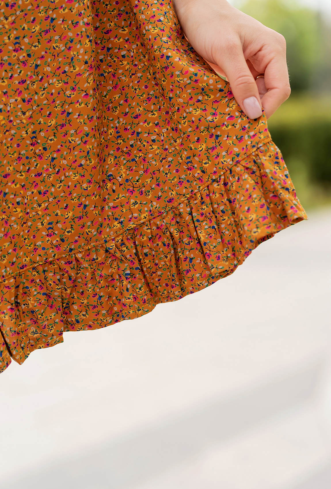 Желтое платье штапель  —  122006. Maritel. Изображенние 3 Желтое платье штапель  —  122006. Maritel. Изображенние 3