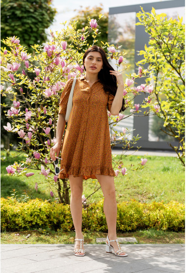 Желтое платье штапель . Maritel. Изображенние 8