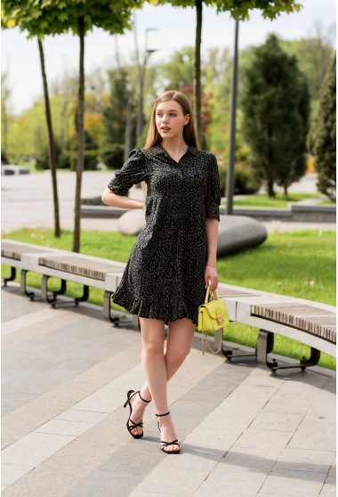 Синее платье штапель. Maritel. Изображенние 11