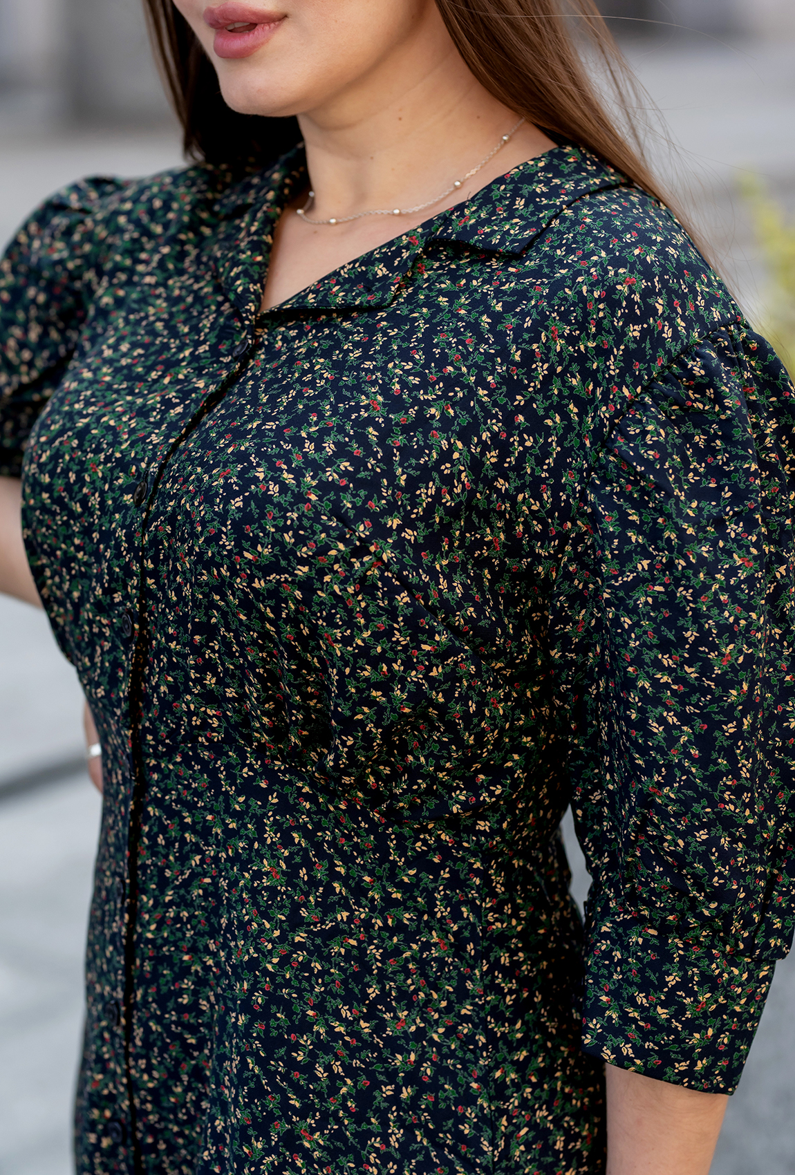 Синее платье штапель —  485814. Maritel. Изображенние 4 Синее платье штапель —  485814. Maritel. Изображенние 4