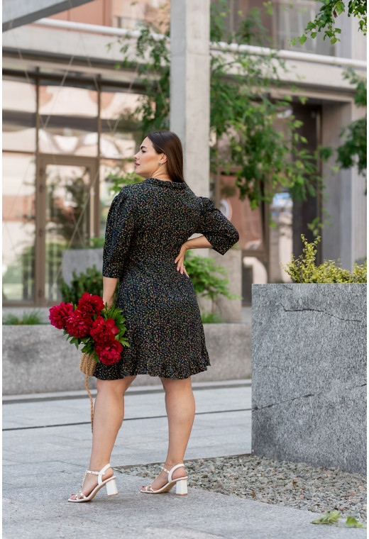 Синя сукня штапель — 485814. Maritel. Зображення 2 Синя сукня штапель — 485814. Maritel. Зображення 2