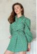 Зеленое платье софт — 675281. Maritel. Изображенние 2 Зеленое платье софт — 675281. Maritel. Изображенние 2